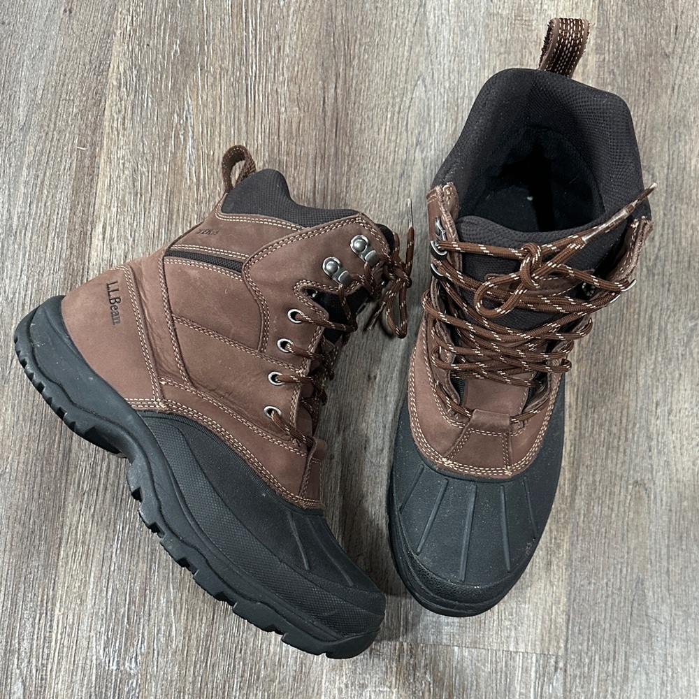 L.L. Bean Storm Chaser Tek 2.5  200 gram boots 10.5